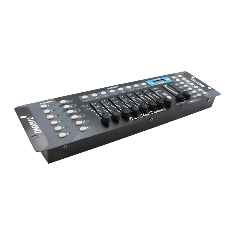 ترقية 192 وحدة تحكم dmx ضوء المرحلة 512 dmx وحدة التحكم dj معدات التحكم