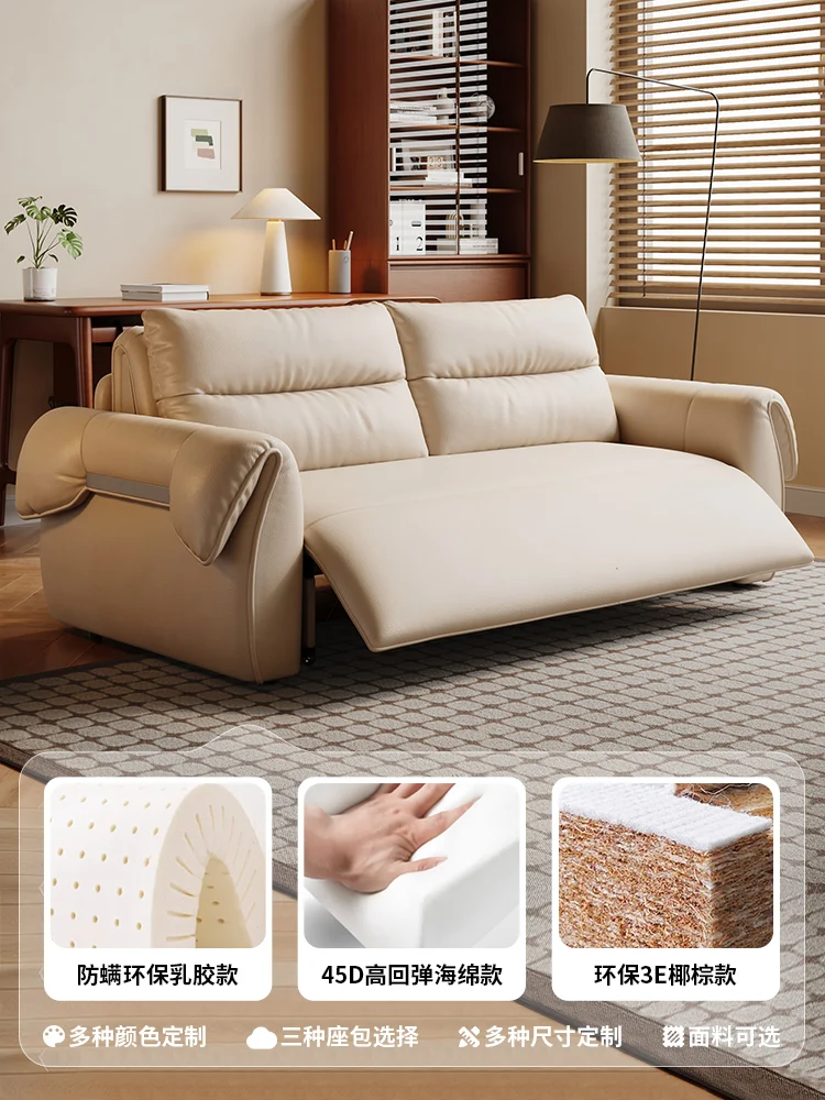 Aanpasbare intelligente elektrische slaapbank, multifunctioneel opvouwbaar telescopisch klein appartement voor twee doeleinden