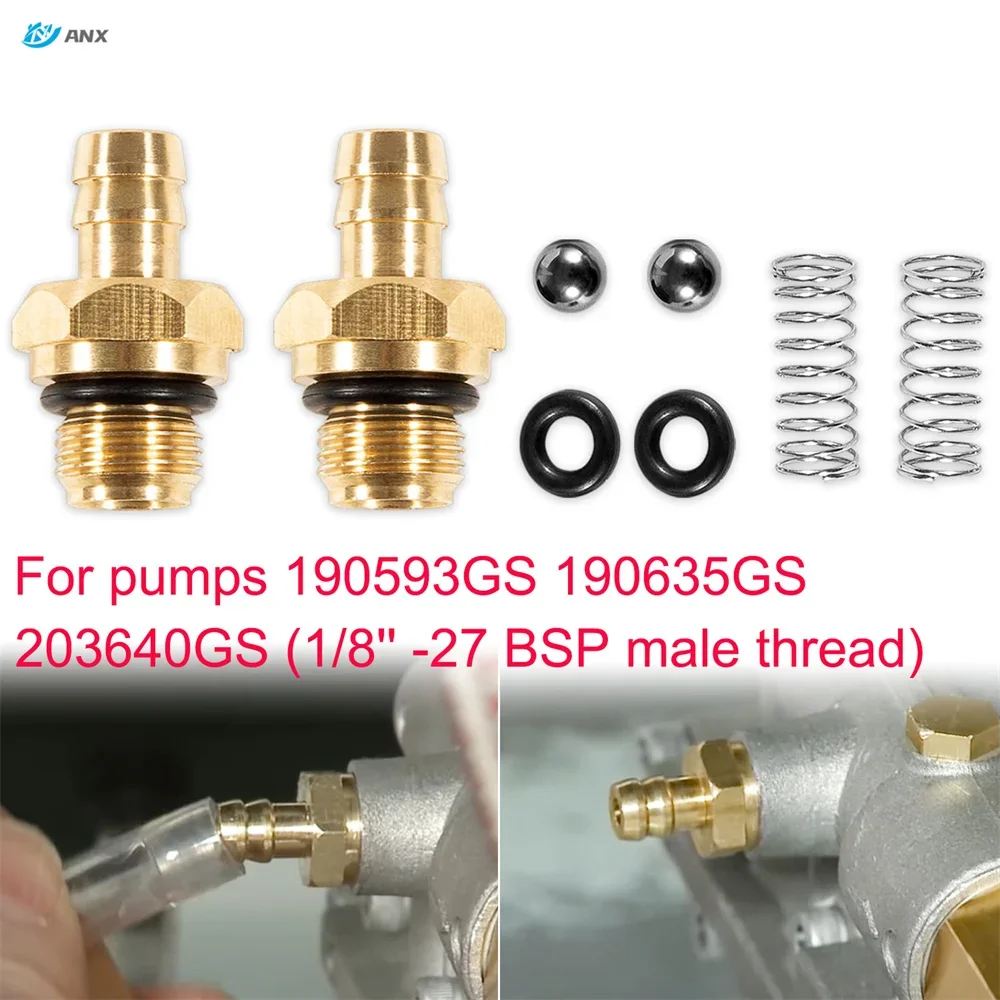 Набор для мойки под давлением, комплект из 2 предметов для химического мыла Briggs Stratton Homelite Ryobi & Husky, сменные детали 190593GS 190635GS & 203640GS