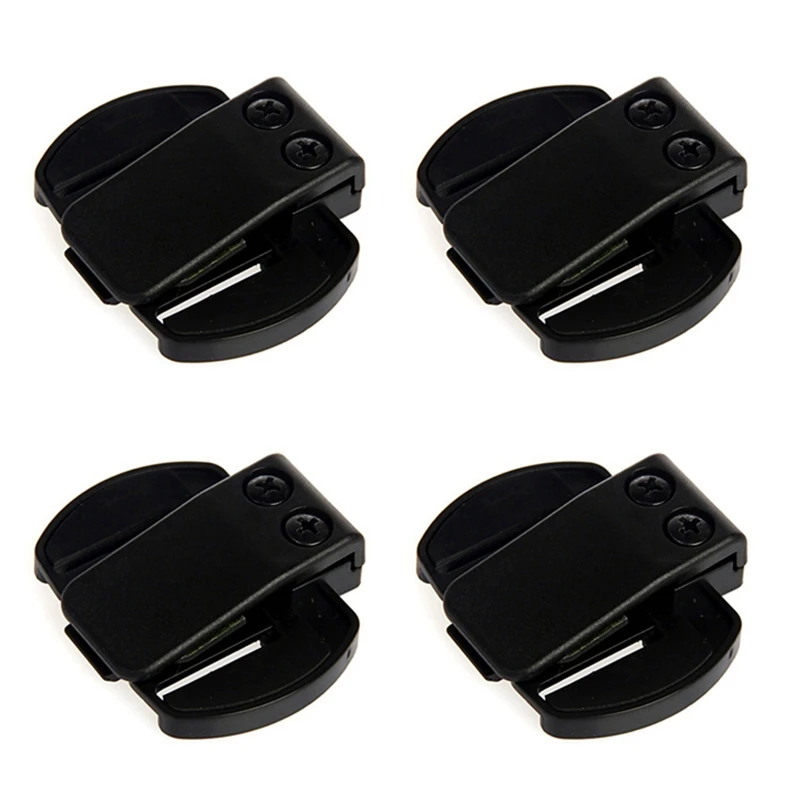 4X Motorcycle Helmet Bracket Intercom Clip V4 V6 Accessories Motorbike Helmet Headset Replacement