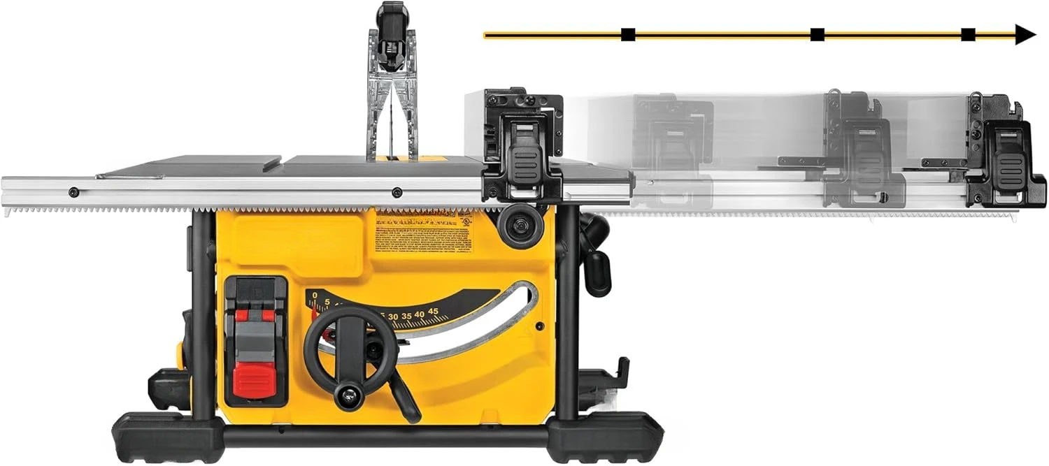 Table Saw for Jobsites, 8-1/4 Inch, 15 Amp (DWE7485)