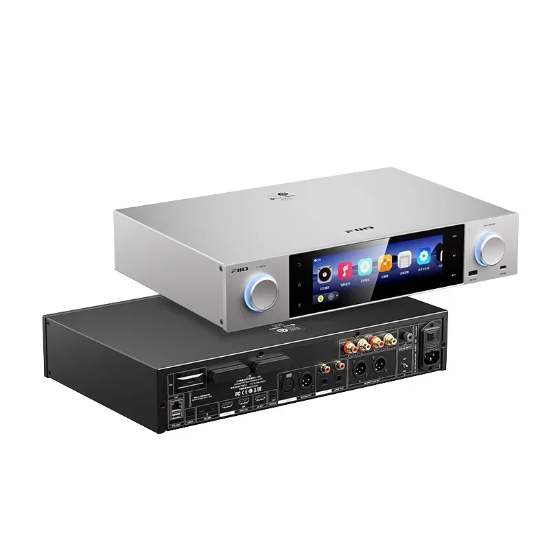 New FiiO S15 All-In-One Home Amplifier Desktop for Bluetooth Music Player High-Definition Digital DSD Decoding Turntable for Hom