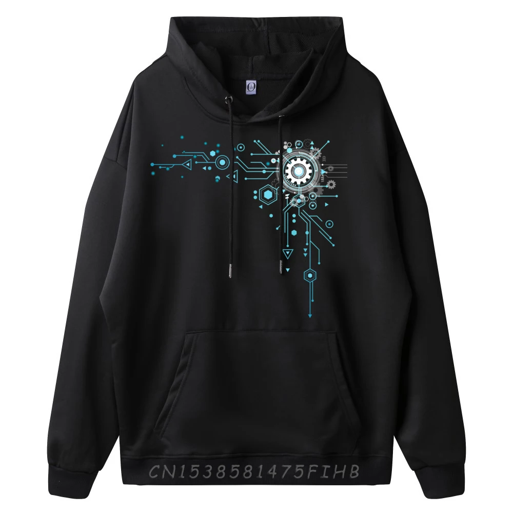 Computer Nerd Engineer Tech Geek Computer Nerd Software Black Graphic Tees Original Mens Oversize Long Sleeve