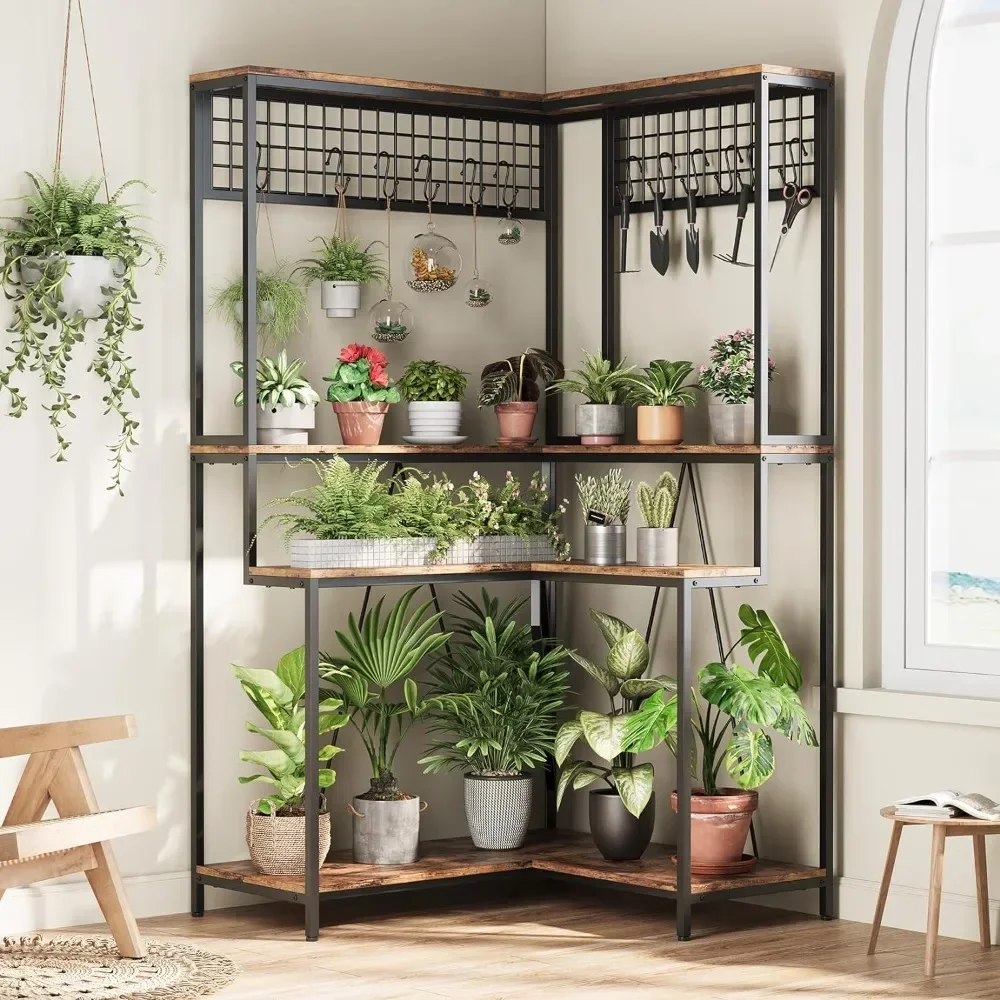 Corner Plant Stand Tall 67