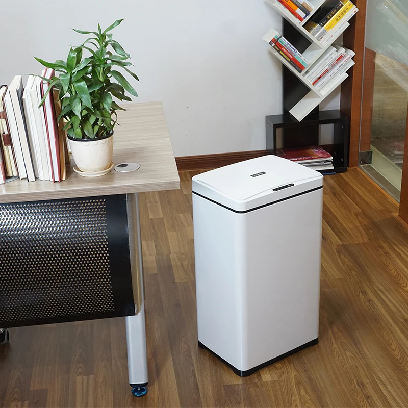 

High end stainless steel garbage bin intelligent sensing 40L household 30L kitchen commercial 50L lobby office 20L