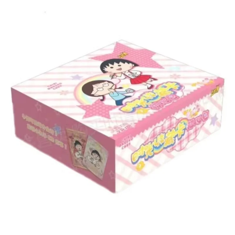 

Карта KAYOU Cherry Maruko, оригинальная упаковка в форме сердца, карта для сбора времени, упаковка 2 юаня, полная версия, периферийная карта аниме, 1 вся коробка