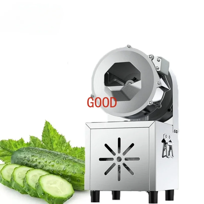 Commercial Electric Meat Cutter Desktop Multi-Function Slicer Potato Beetroot Eggplant Cutting Machine