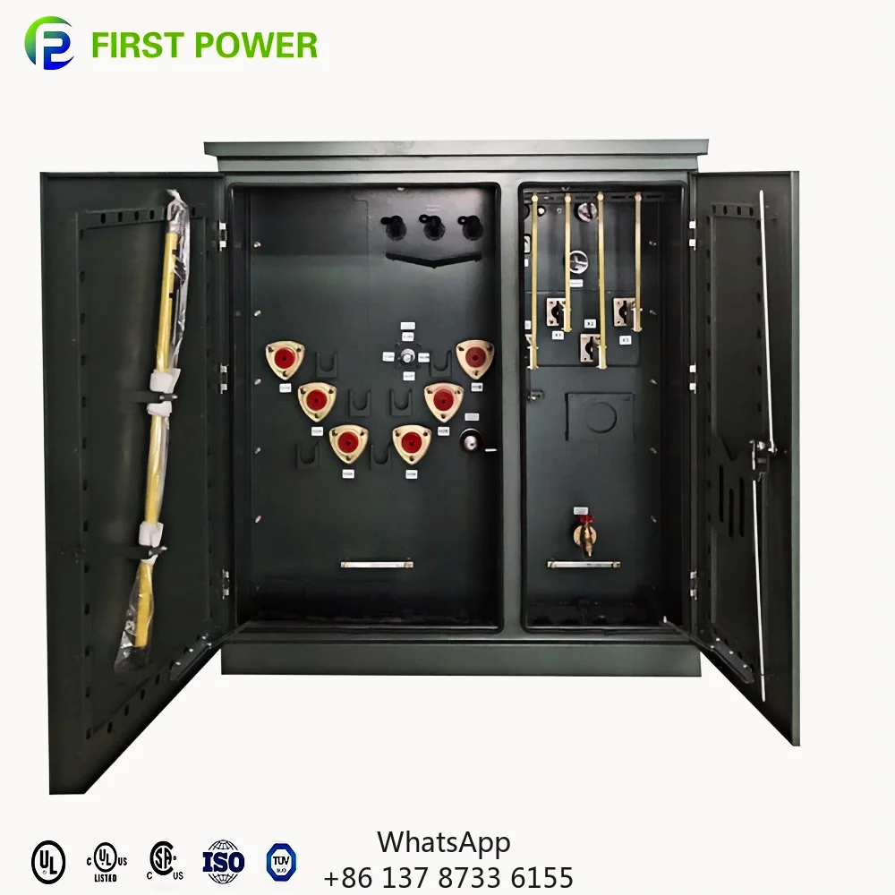 UL/CUL Certification 50/60HZ 10KV 20KV 35KV 300KVA Pad Mount Transformer Loop Feed For Electric Power Distribution