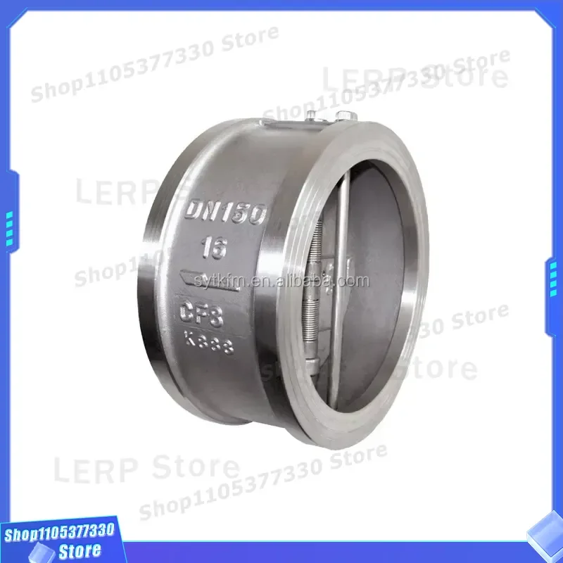 TKFM Non Return Holden 3 Inch Wafer Type Cf8m Flap Sandwich Duo Flap Check Valve