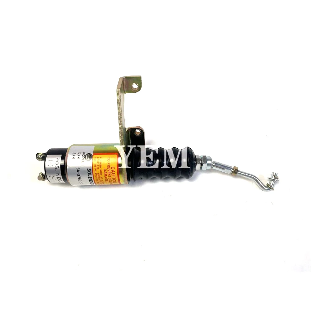 Shutdown Solenoid SA-3765-12 For Diesel Engines Parts