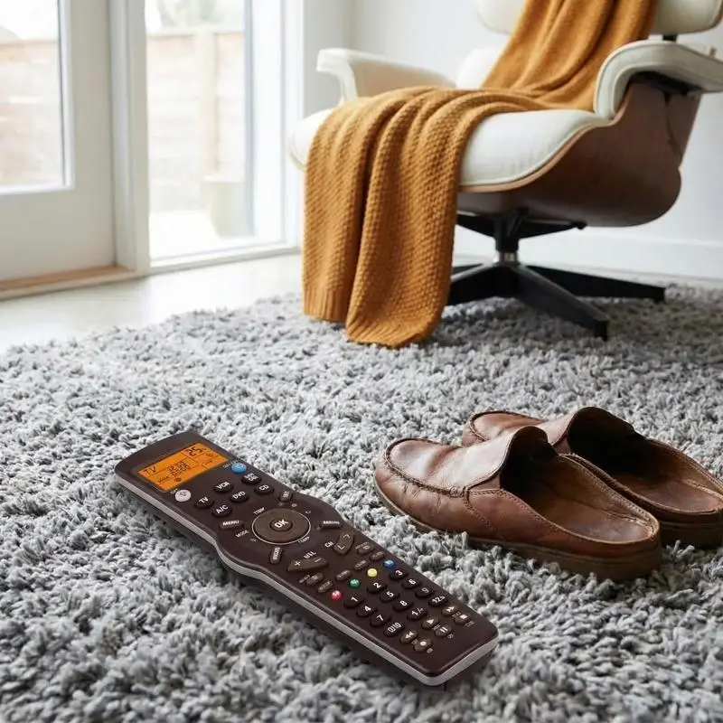 6 in  Universal Remote Controller Learning Infrared IR Remote for TV Set Top Box Multiple Electronics Control