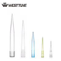 Westtune Laboratory 10ul 200ul 1ml 5ml 10ml Lab Liquid Pipette Pipettor Tips, Universal Pipette Tips