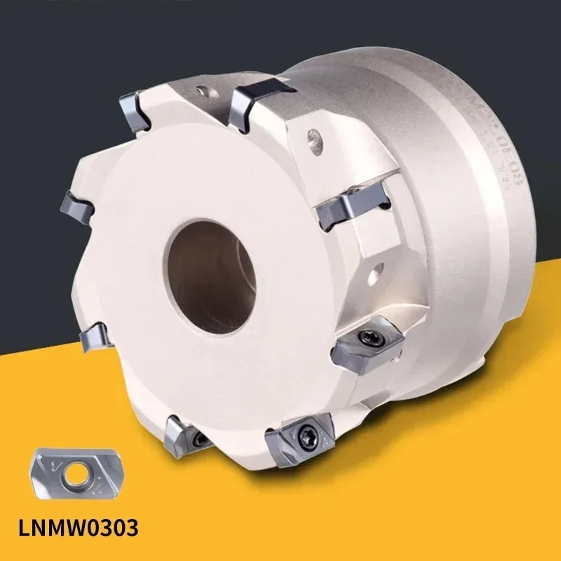 EXN03R fast feed open rough face milling cutter disc through double face LNMU0303ZER fast feed milling cutter insert face mill - Image 4