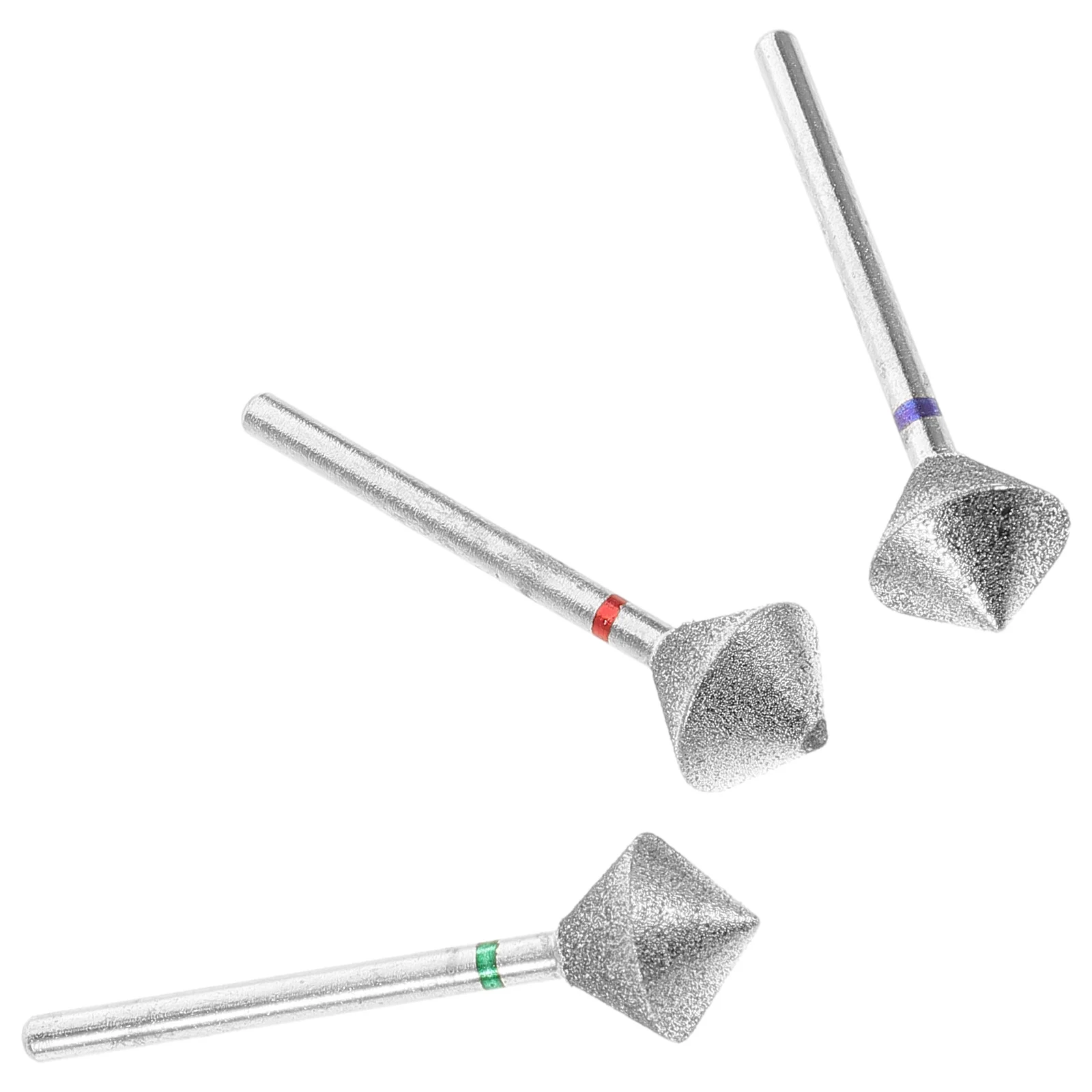 

3Pcs Nail Drill Bits Set Versatile Grinding Bit for Nail Shaping Manicure Cuticle Removal Dead Skin Removal Foot Care