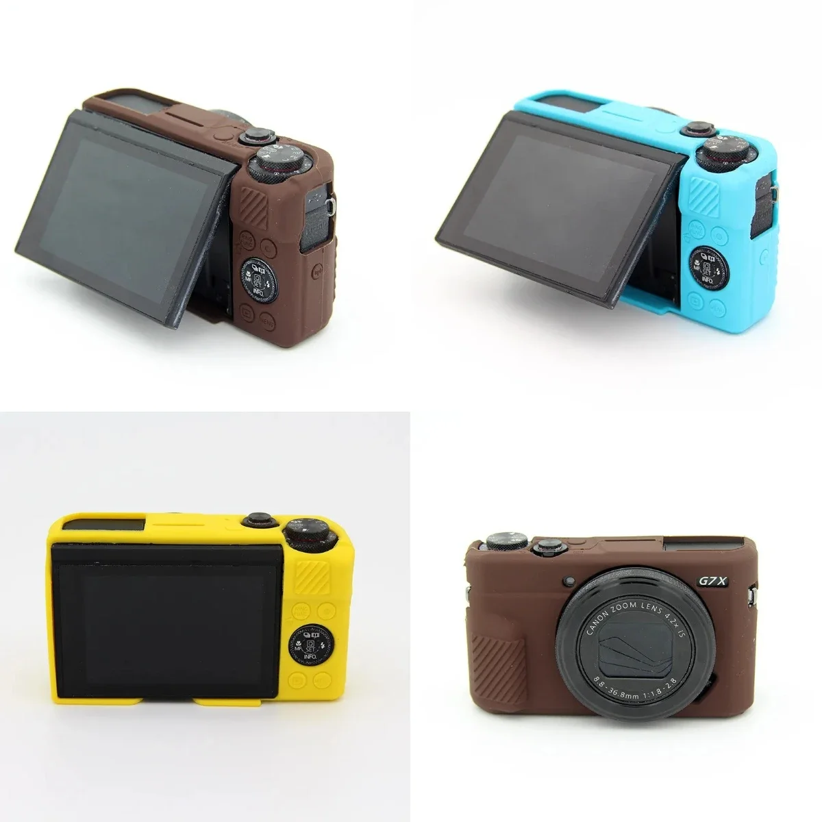 

For Canon G7XII Mark 2 III G7X3 Mark 3 Camera Case: Silicone Soft Shell With High-Temperature Resistance And Shockproof Design S