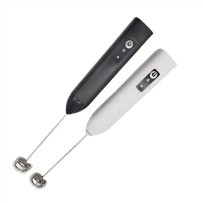 Electric Milk Frother + Egg Beater Wireless Type-C Charging 3 Speeds Mini Handheld Foam Maker Coffee Whisk Cooking Tools - view 6