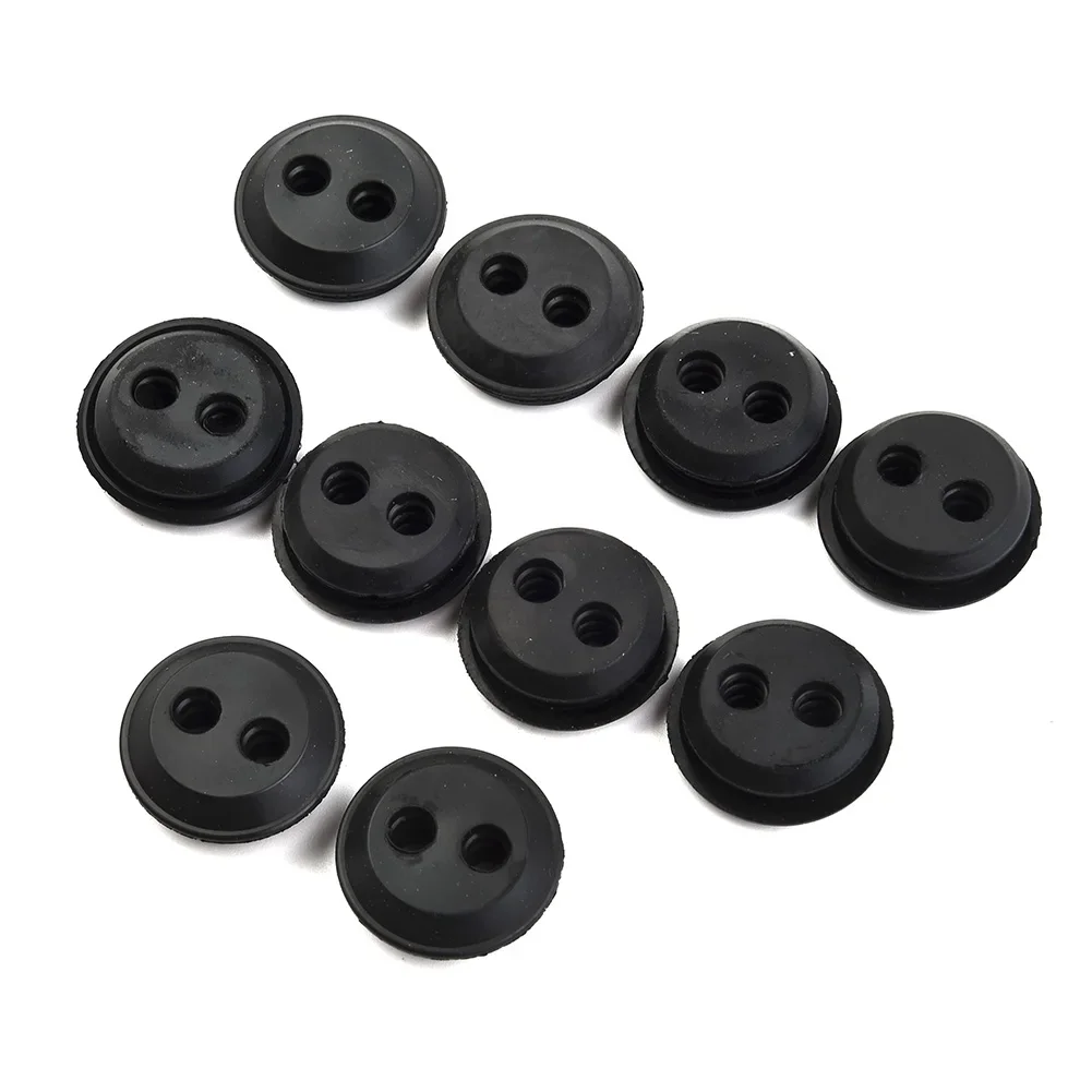 Improve the Fuel Efficiency of Your For Trimmer and Lawn Mower with 2 Hole Fuel Tank Grommet Replacement Pack of 10