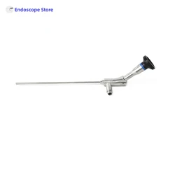 HD 0°12° Side View Self-Retaining Rigid Endoscope Laryngoscope Laryngoscopy Optics Telescope ENT Throat Examination Veterinary