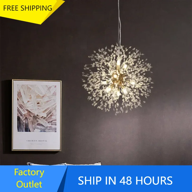 cristal dandelion luz pingente decoracao led moderna lustre de teto sala de estar sala de jantar cozinha 01