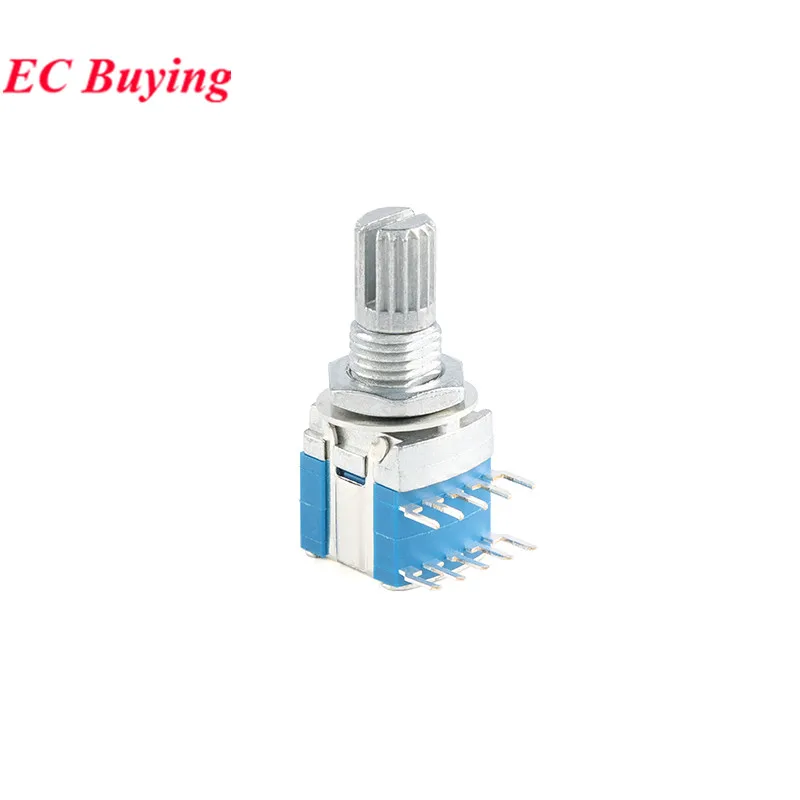 5Pcs/1pc RS1010 Band Switch Rotary Gear Change Switch 1 Pole 2 3 4 5 6 Position 2 Pole 2 3 4 Position Potentiometer Knob Hat