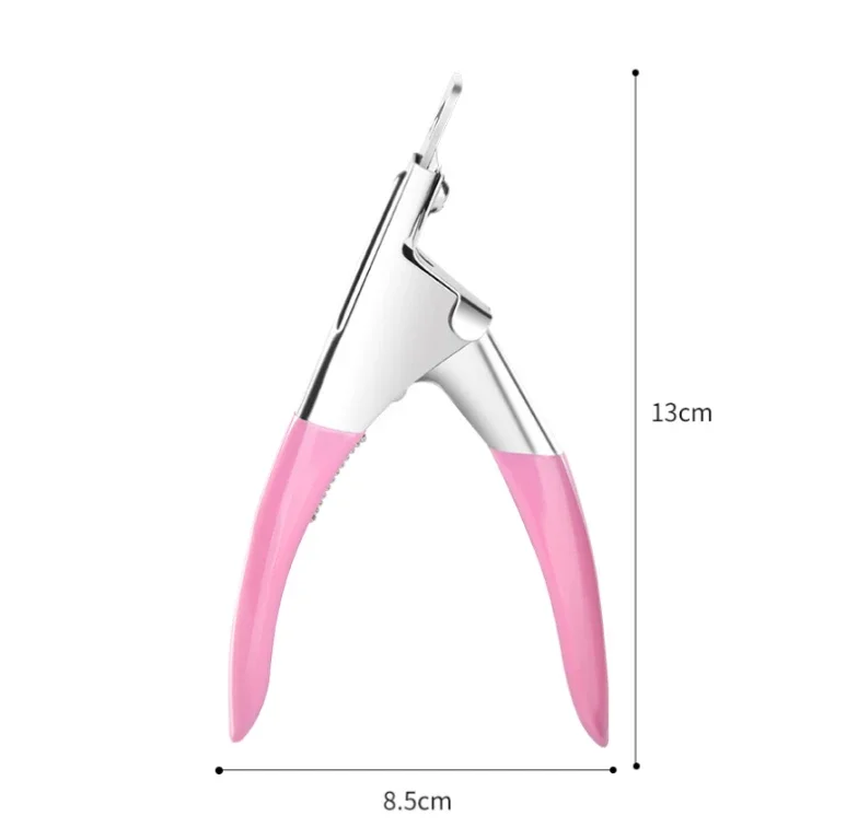 Fake Nail Cutter Type U Word False Tips Professional Nail Clippers Straight Edge Cutters Manicure Pliers Guillotine Nail Capsule