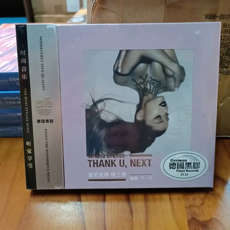 CD de música Pop AG Ari Ariana Thank U Next, álbum de vinilo, 3CD, CD de música para coche clásico
