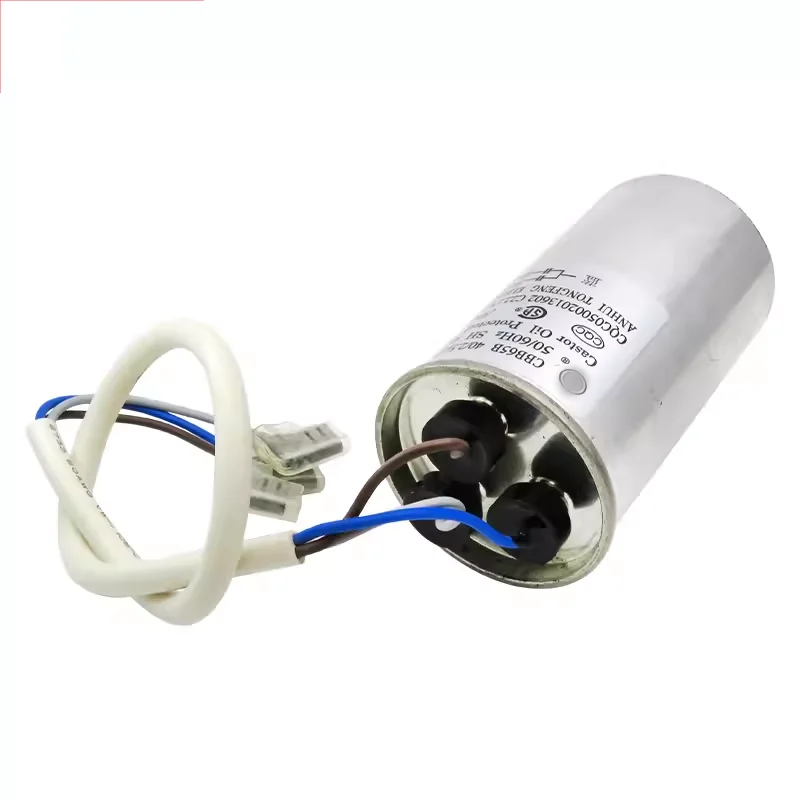 CBB65B 3-wire refrigerator freezer compressor Starting capacitor 40UF+2.5UF 450V