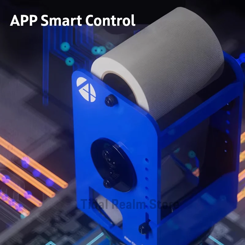 AIPAI FIO Smart Filter Roller System APP-Controlled Automatic Filter Cloth Machine Series-Connectable for Reef Tanks and Marine