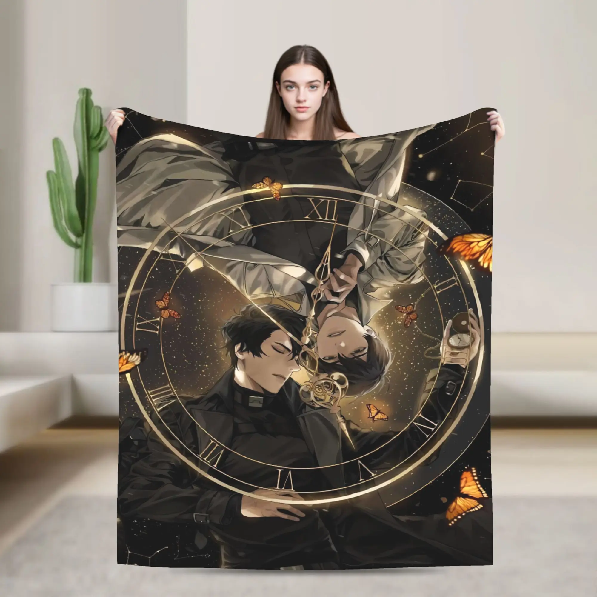 Novel Omniscient Reader Viewpoint Flannel Blanket Super Soft Throw Blanket for Bedroom Decorative Bedspread Sofa Bed Cover