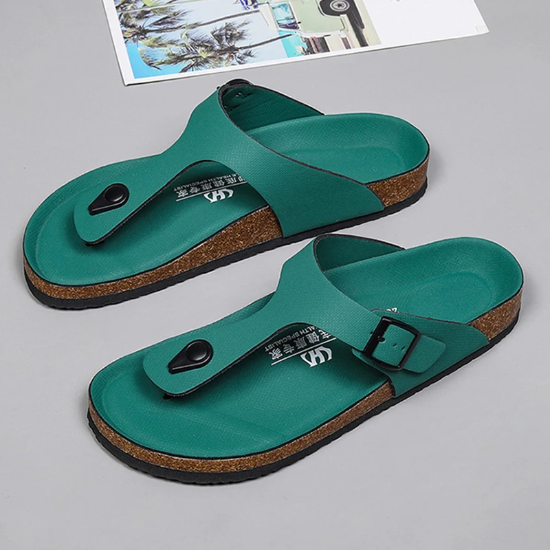 Neue Sandalen Schuhe Männer Sommer Männer Flip Flops hochwertige Strands andalen rutsch feste Freizeit schuhe Mann Hausschuhe