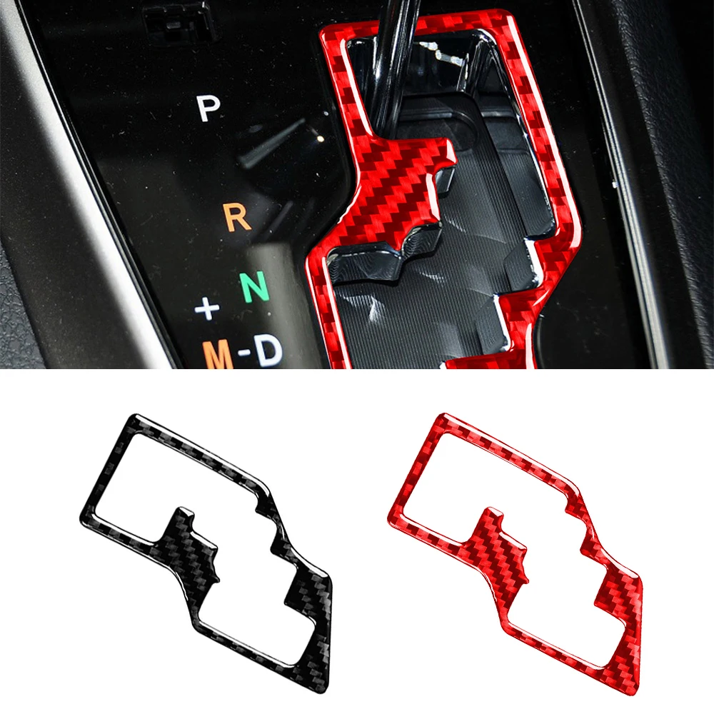 

For Toyota Corolla 2014-2018 Car Gear Shift Decoration Cover Decal Trim Sticker Auto Interior Accessories Carbon Fiber