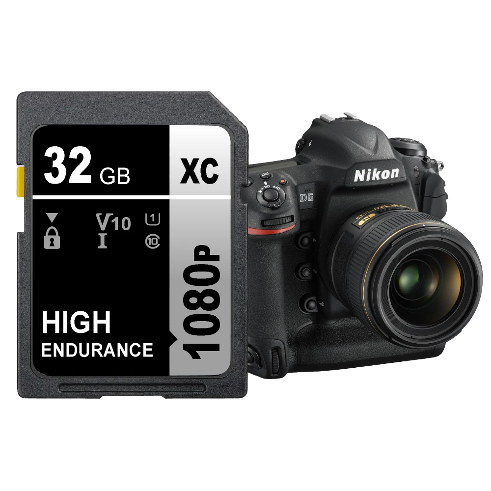 Camera Sd Kaart 8Gb 16Gb 32Gb Flash Sd 64Gb 128Gb 256Gb Klasse 10 Geheugenkaart Hoge Snelheid Tf Kaart Voor Camera