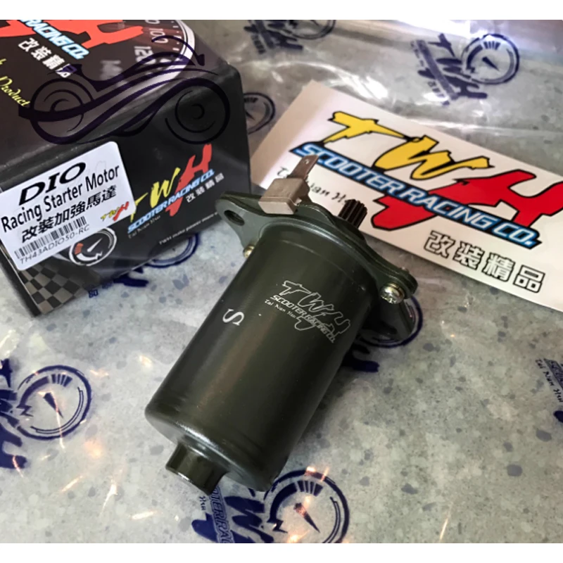 For Honda DIO AF18 AF25 AF28 ZX50 AF34 AF35 2-Stroke Scooter Modified Electric Starter Motor Motorcycle ATV Spare Part TWH