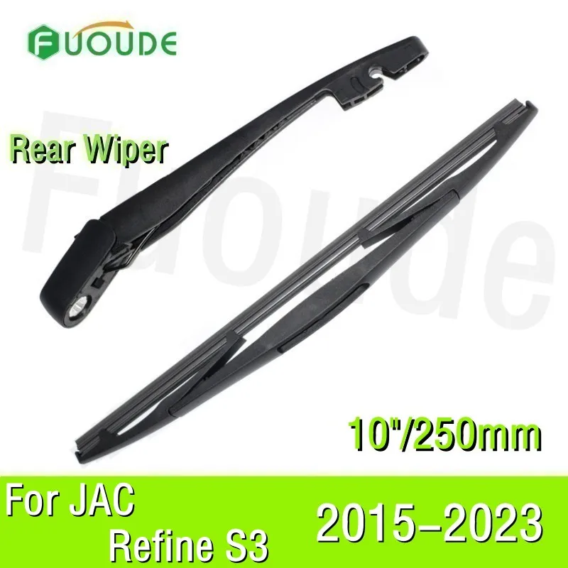 

Rear Wiper Blade For JAC Refine S3 10"/250mm Car Windshield Windscreen Rubber 2013 2015 2016 2017 2018 2019 2020-2023