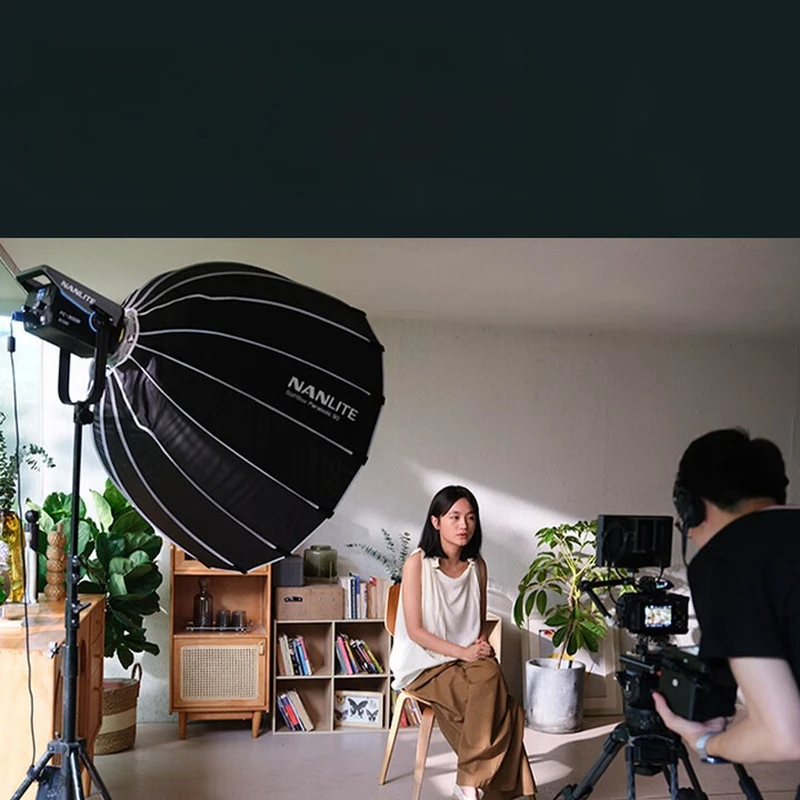 

NANLITE FC-120B Dual Color Temperature Light for Portrait Photography Outdoor Shooting Live Streaming Short Video Interview