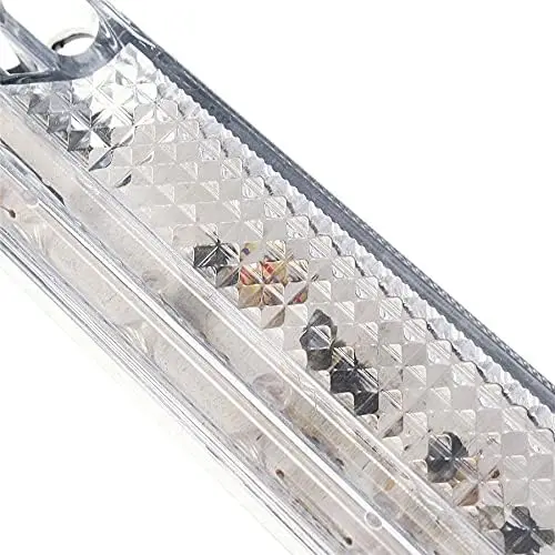 

12V Red LED Lighting Acrylic License Plate Frame Tag Cover