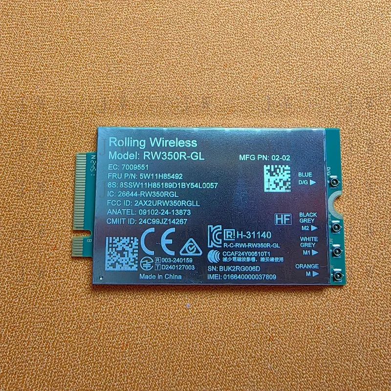DDJ  5G module For lenovo ThinkPad P16 Gen3 RW350R-GL 5W11H85492 Wireless card