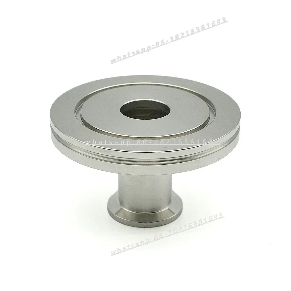 2026GOOD ISO63/80/100/160 Trun To KF16/25/40/50 Stainless Steel 304 Vacuum Clip Flange Reducer Pipe Fitting Brewing Diary Prod