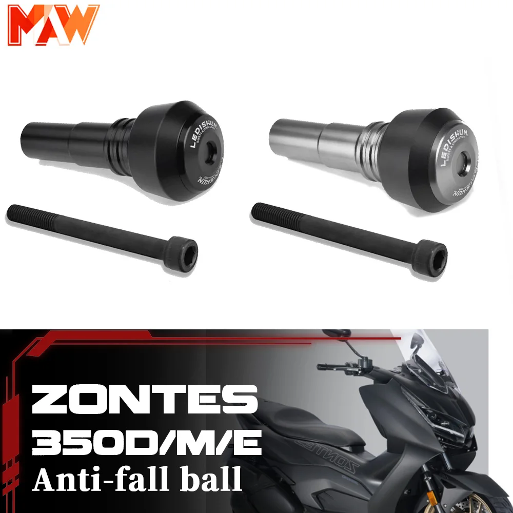 

For ZONTES 350D/E/M motorcycle modified exhaust anti-drop glue anti-drop ball protection stick protection glue ZONTES 350d/e/m
