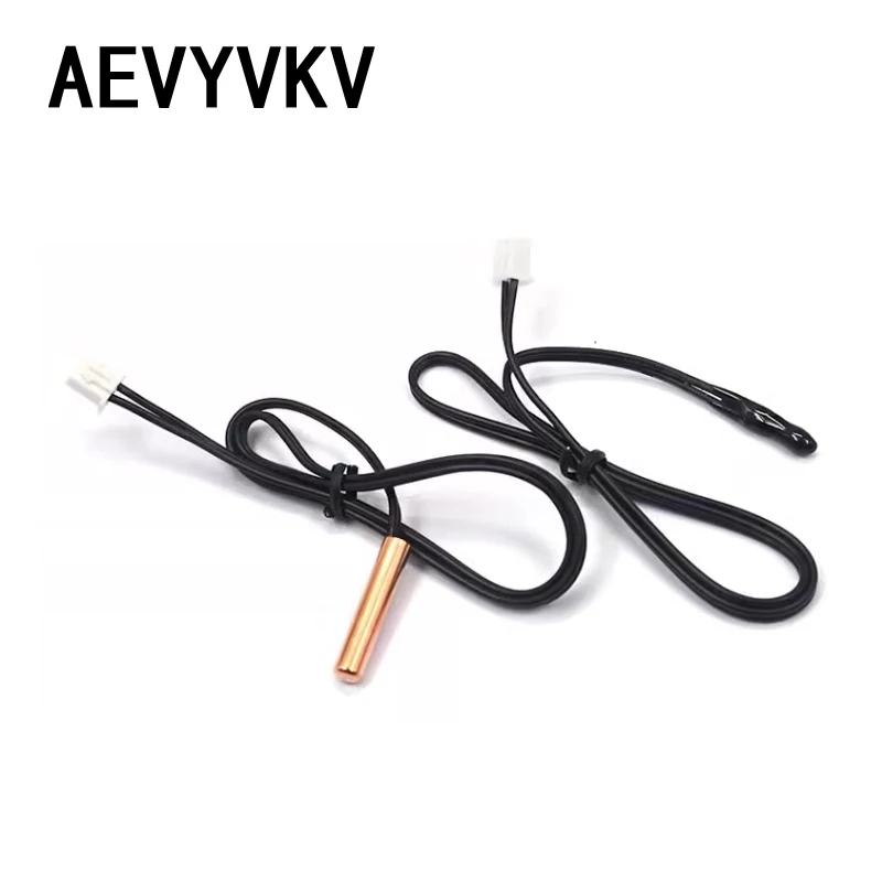 Air Conditioning Temperature Sensor 5K 10K 15K 20K 25k 50K Air Conditioner Tube Sensor Rubber Head Copper Head