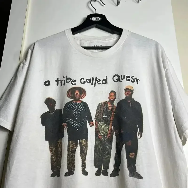 A Tribe Called Quest Band White Cotton Shirt