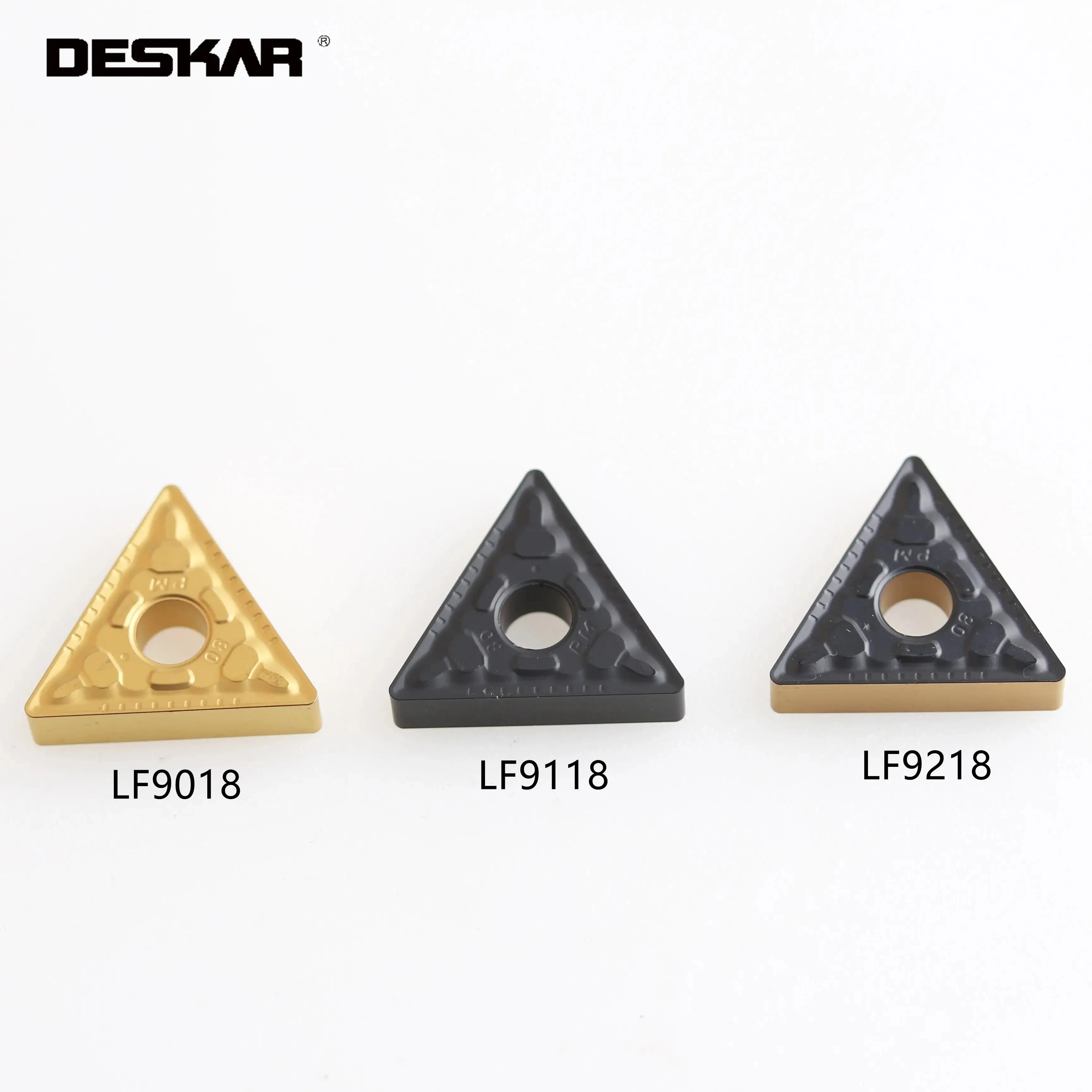 

10pcs Deskar Tnmg220408 Pm Lf9018 Tnmg220412 Pm Lf9018 Turning Tools Lathe Cutter Tool Carbide Inserts