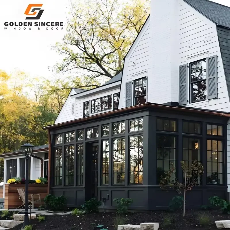 GS Poolside Glass Room Sunroom with UV Filtering Glass for Resort-Style Living