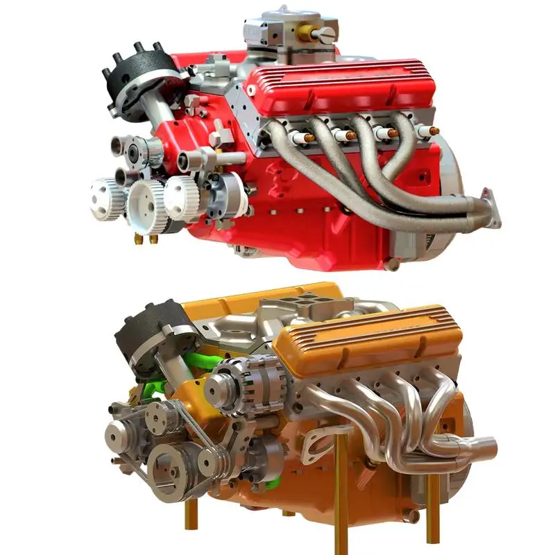 

Car Engine Model Resin Sculpture for Home Decor Tabletop Figurine Ornament for Kids Adults Resin Home Decor Sculpture Craft