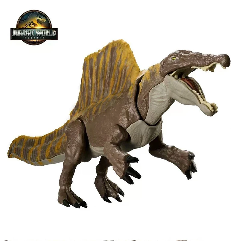 Originale In Magazzino BANDAI PLANNOSAURUS JURASSIC WORLD Spinosaurus Action Figure Giocattoli Modello di Montaggio Collezioni Regalo Di Natale