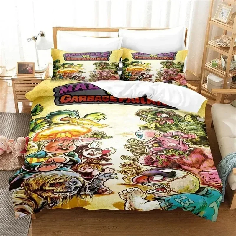 

Luxury New 3D Print Garbage Pail Bedding Set,Duvet Cover Bed Set Quilt Cover Pillowcase,King Queen Twin Size Boys Girls Adults