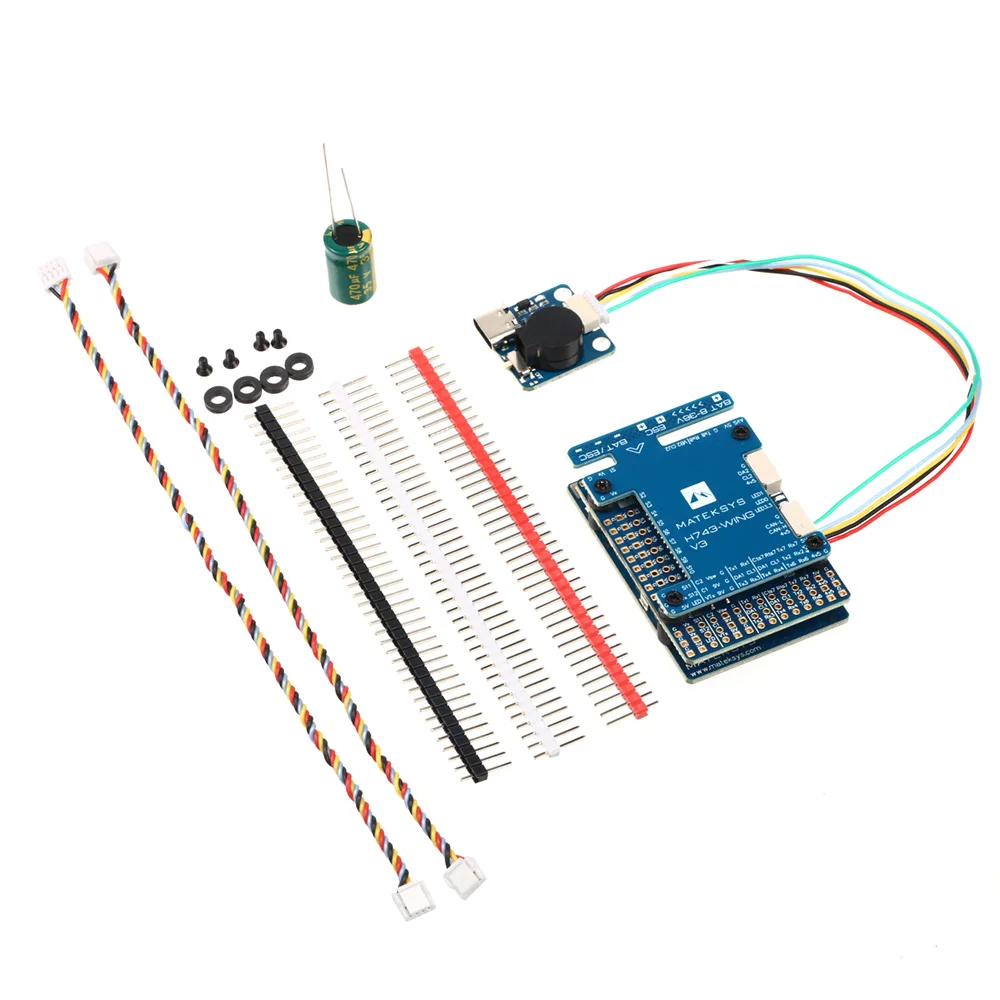 MATEK H743 WING V3 Flight Controller Dual IMU Baro OSD SD Slot for INAV ArduPilot RC FPV Fixed Wing Plane STM32H743VIT6