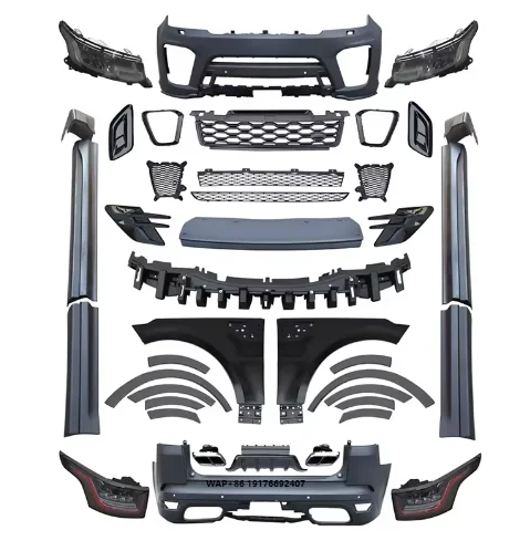2014-2017 Models, Upgraded to 2018 SVR Style, Including Front and Rear Bumpers, Front Headlights and Taillights