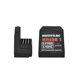 RC S-FHSS 4CH SBUS Compatible HV Receiver MOTIVE-RC MR4SB For Futaba SFHSS 10PX 4PLS 4PX 4PM 4PV 3PV 14SG T18SZ Radio Car Model