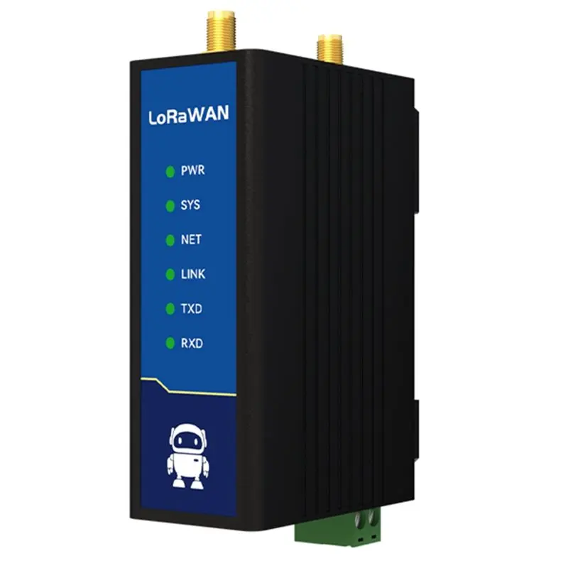 

Беспроводной модем AED7-2.4G SX1302 LoraWAN Half Duplex E870 27 дБм, дальность 3 км, PA+LNA, удаленное обновление, NTP, DC 8-28В
